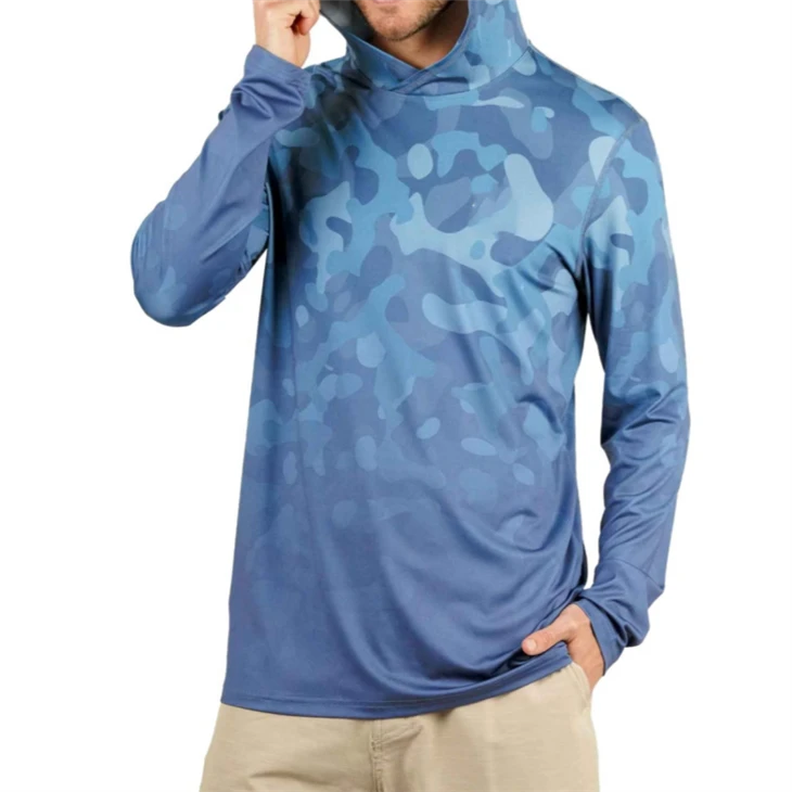 Camo UVX LS Sun Protection Hoodie
