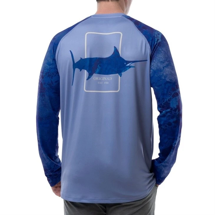 Hot Selling Outdoor Hunting Uv Protection Quick Dry Long Sleeve Hooded Fishing Shirt